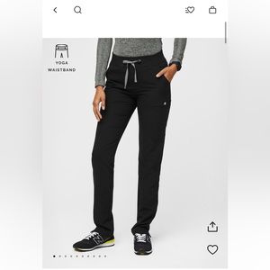 Very lightly worn black figs yola xs